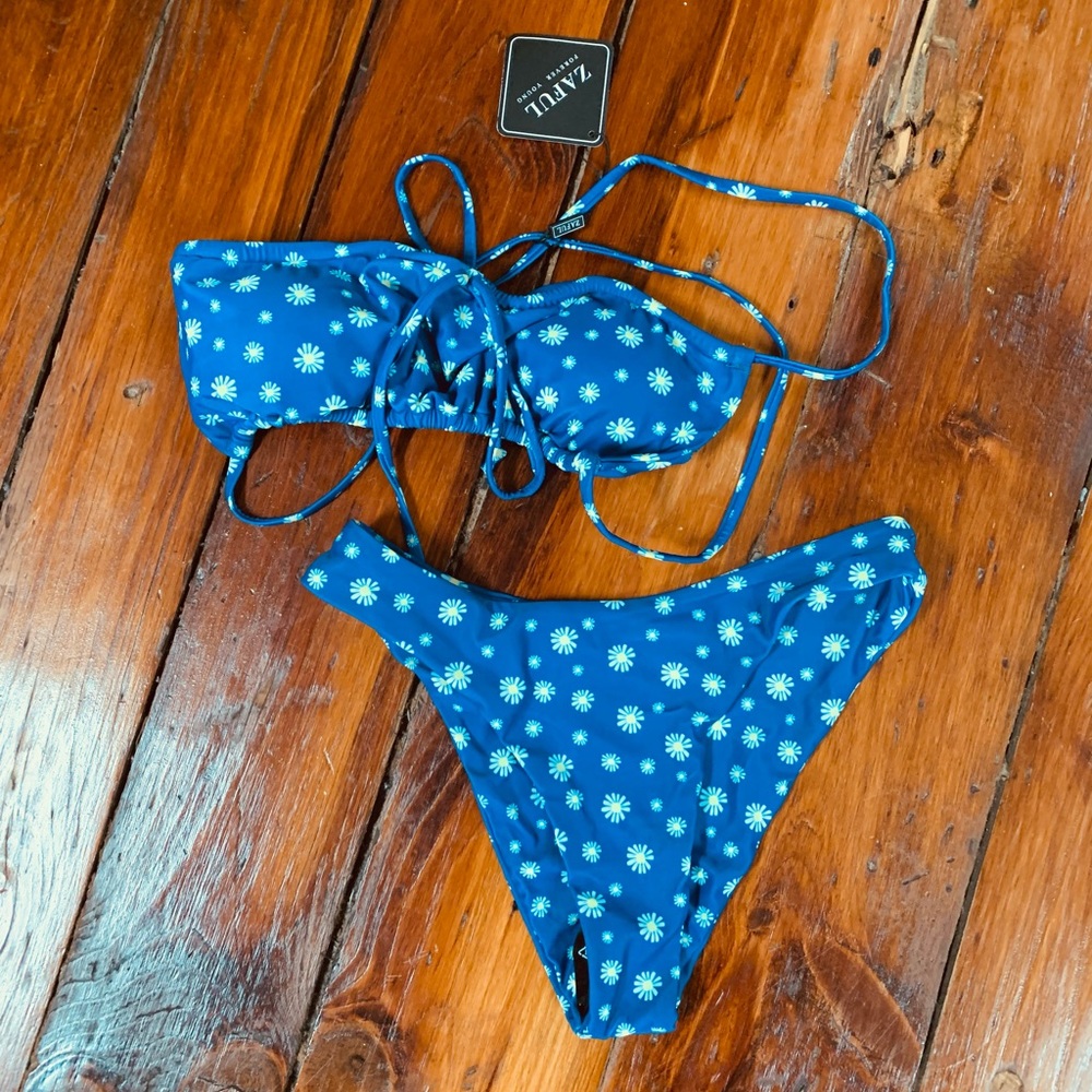 Zaful Bikini Ditsy Print
